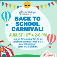 08/10 - Back to School Carnival  at Lightbridge Academy Steele Creek
